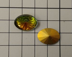 画像2: ヴィンテージスワロフスキー/#2102/サハラ/18×13mm(1個)